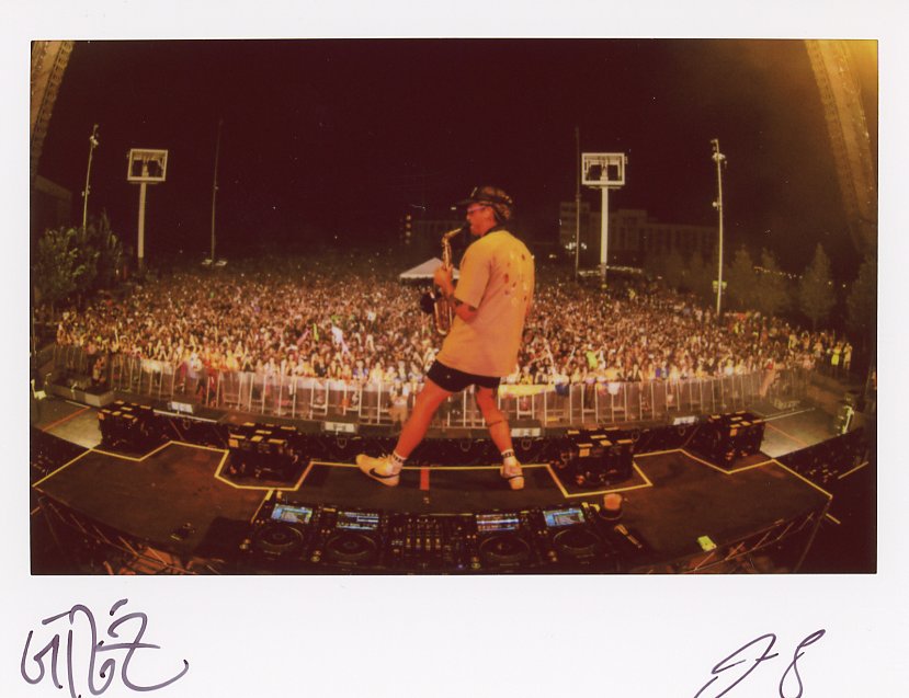 GRiZ x Jason Siegel Signed 082 Instant Photo
