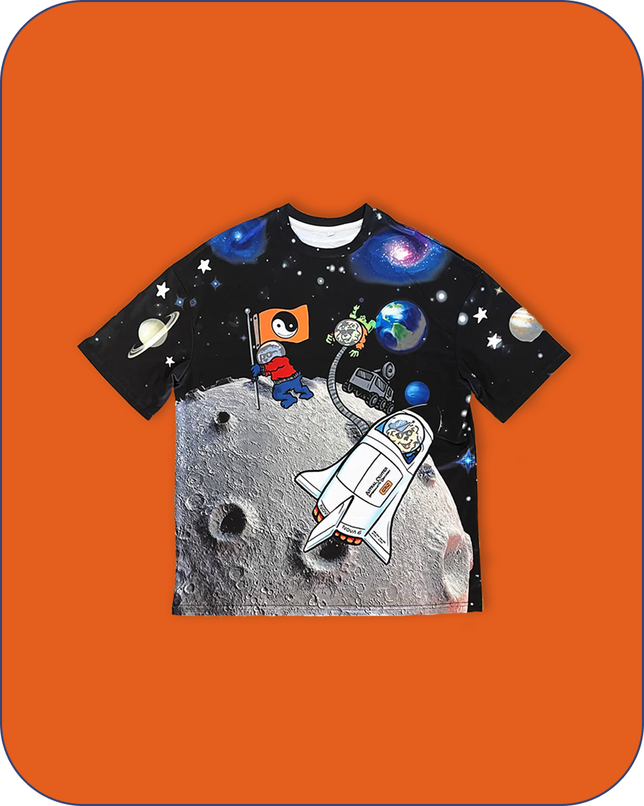 Space Camp Cosmic Explorer All-over-print T-shirt – GRiZ Official Space Camp Cosmic Explorer All-over-print T-shirt – GRiZ Official