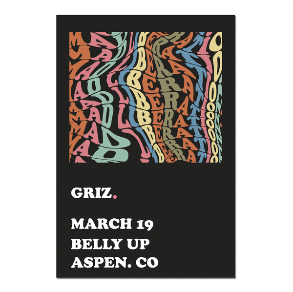Mad Liberation Limited 18 x 24 Poster – GRiZ Official