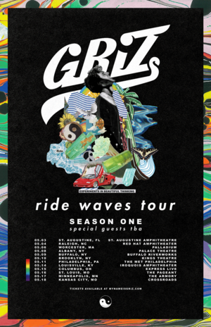 RIDE WAVES ALBUM AND TOUR ANNOUNCE + “I’M GOOD” SINGLE OUT NOW
