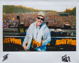 GRiZ x Jason Siegel Signed 137 Instant Photo