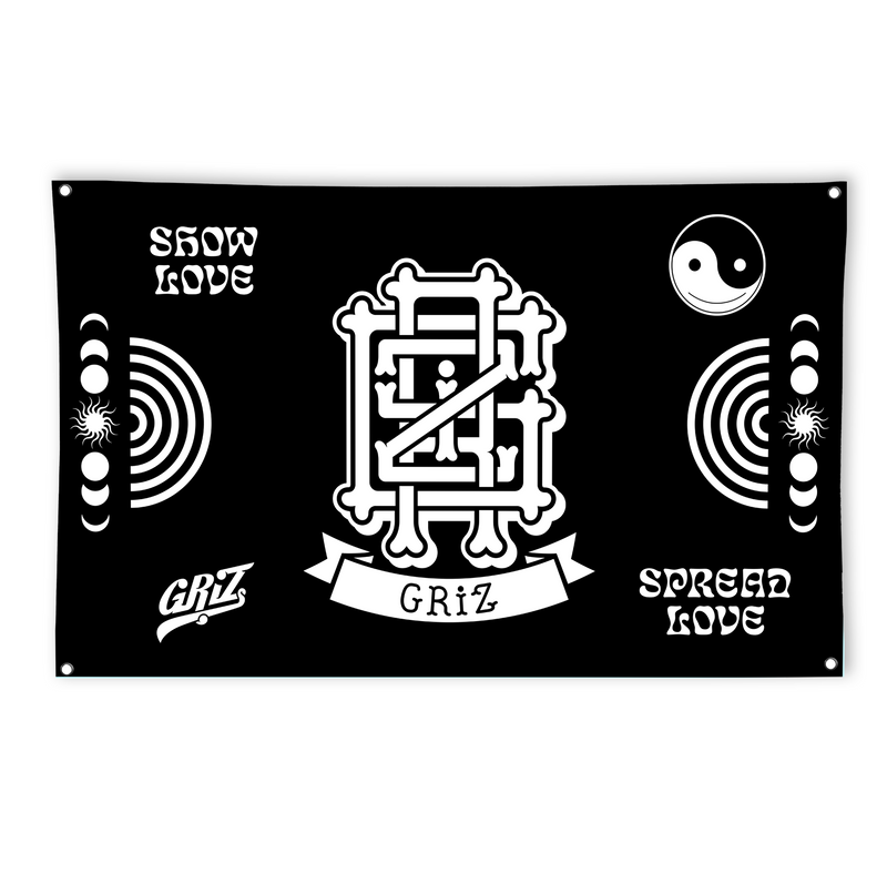 GRiZ Essentials V2 Bones Edition 2023 3' x 5' Flag