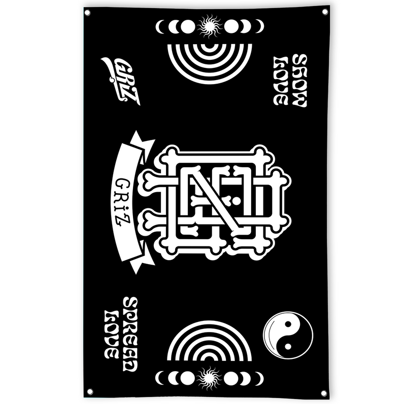 GRiZ Essentials V2 Bones Edition 2023 3' x 5' Flag