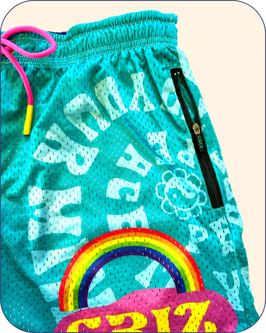 GRiZ Infra Rad Reversible Lounge Shorts