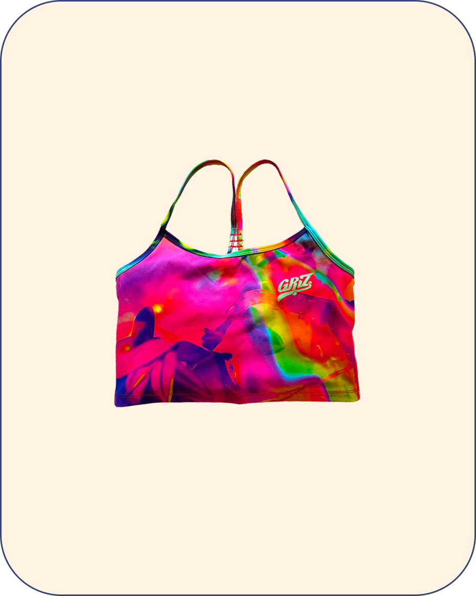 GRiZ Infra Rad Activewear Racerback Sports Tank