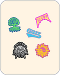 GRiZ V3 G-bitz 5-Pack Charms for your 🐊🐊's