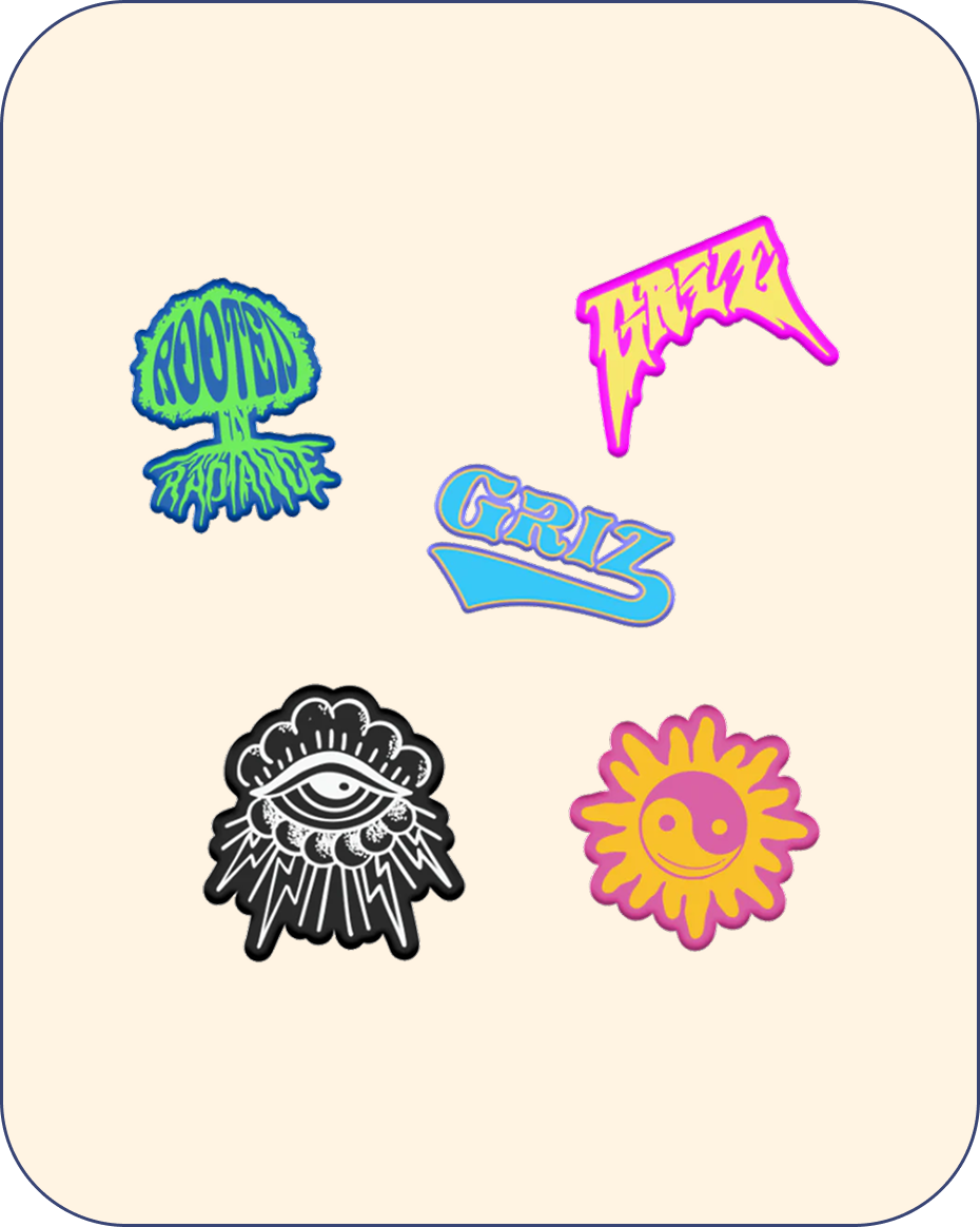 GRiZ V3 G-bitz 5-Pack Charms for your 🐊🐊's