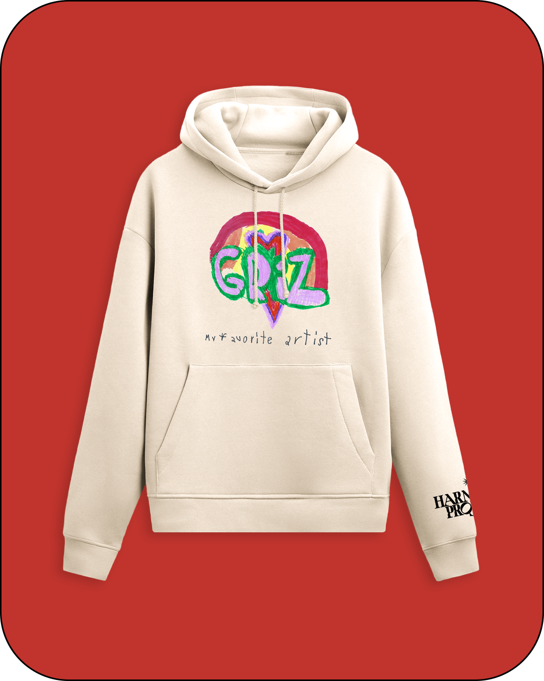 Harmony Project x Colibri Cream Hoodie (Limited Time Pre Order)