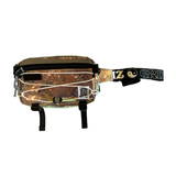 GRiZ Cross Body Day Bag in Irridescent Bones