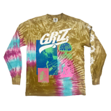 GRiZ Rooted In Radiance Long Sleeve in "Earth Burst" Tie Dye