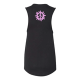 Souls Made of Stars Women's Sleeveless Top in Black