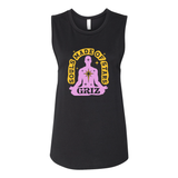 Souls Made of Stars Women's Sleeveless Top in Black