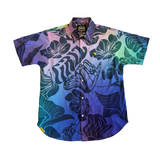 GRiZ Floral Warp Button Up Shirt