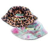 GRiZ x Grassroots Candy Animal Double Fuzzy Reversible Bucket Hat