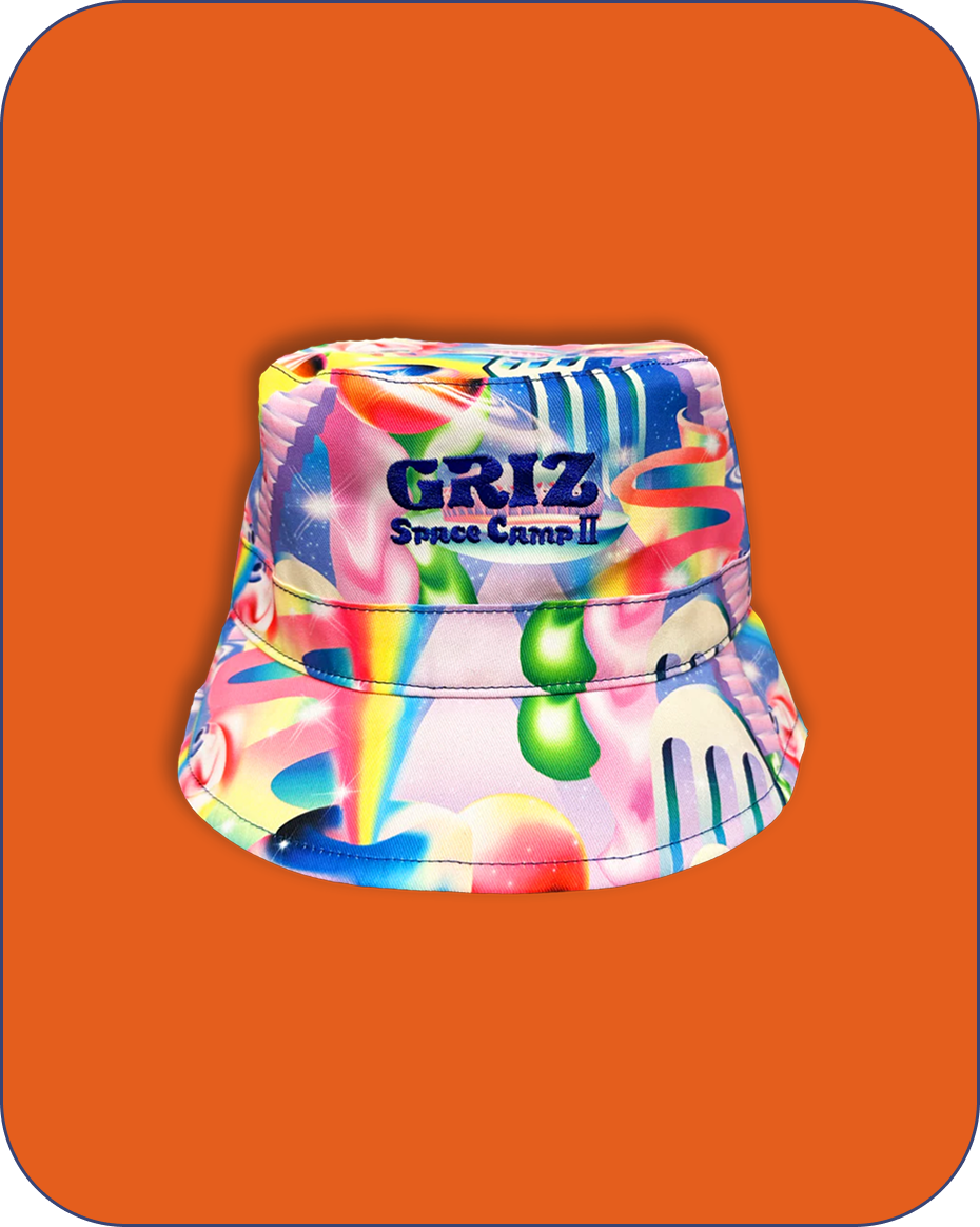 GRiZ x Grassroots Space Camp 2022 Reversible Bucket Hat