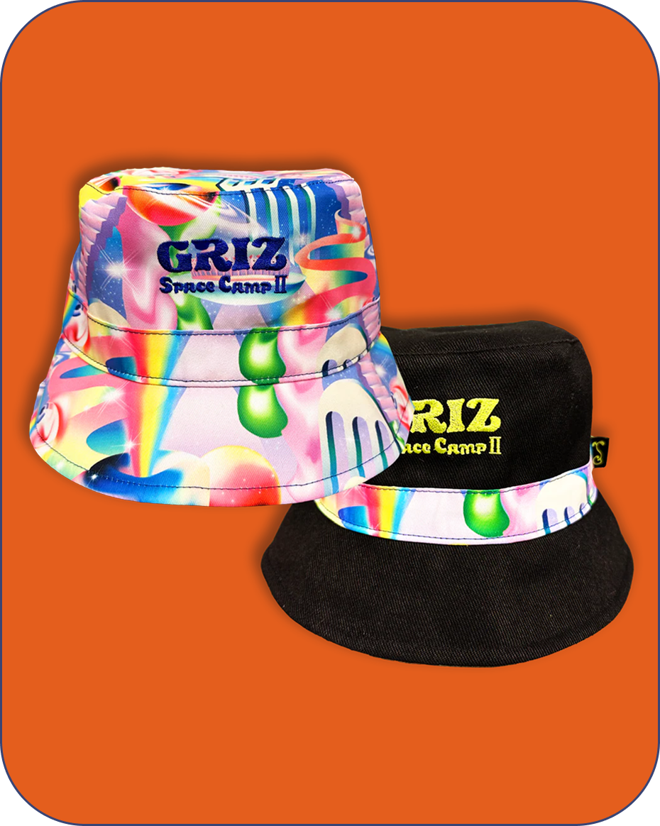 GRiZ x Grassroots Space Camp 2022 Reversible Bucket Hat