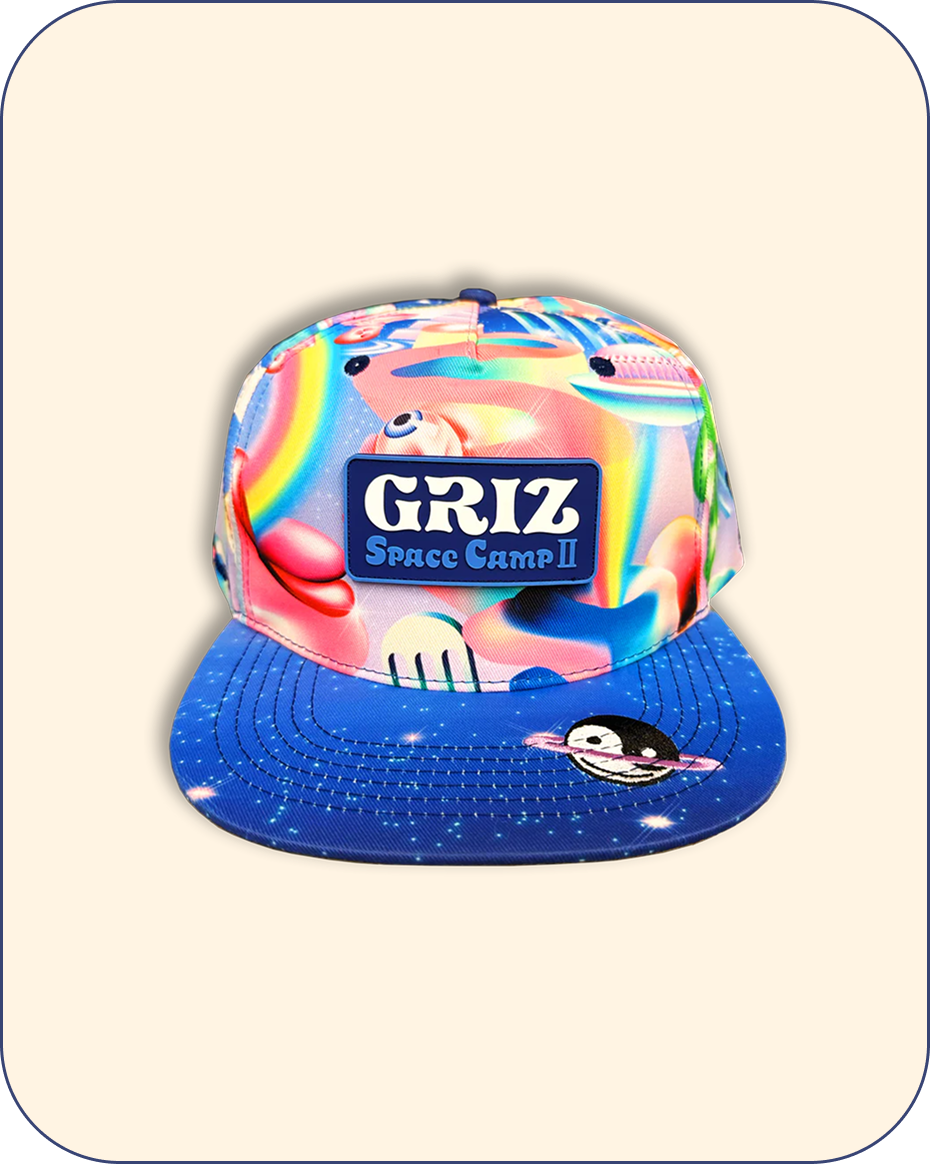 GRiZ x Grassroots Space Camp 2022 Snapback Hat
