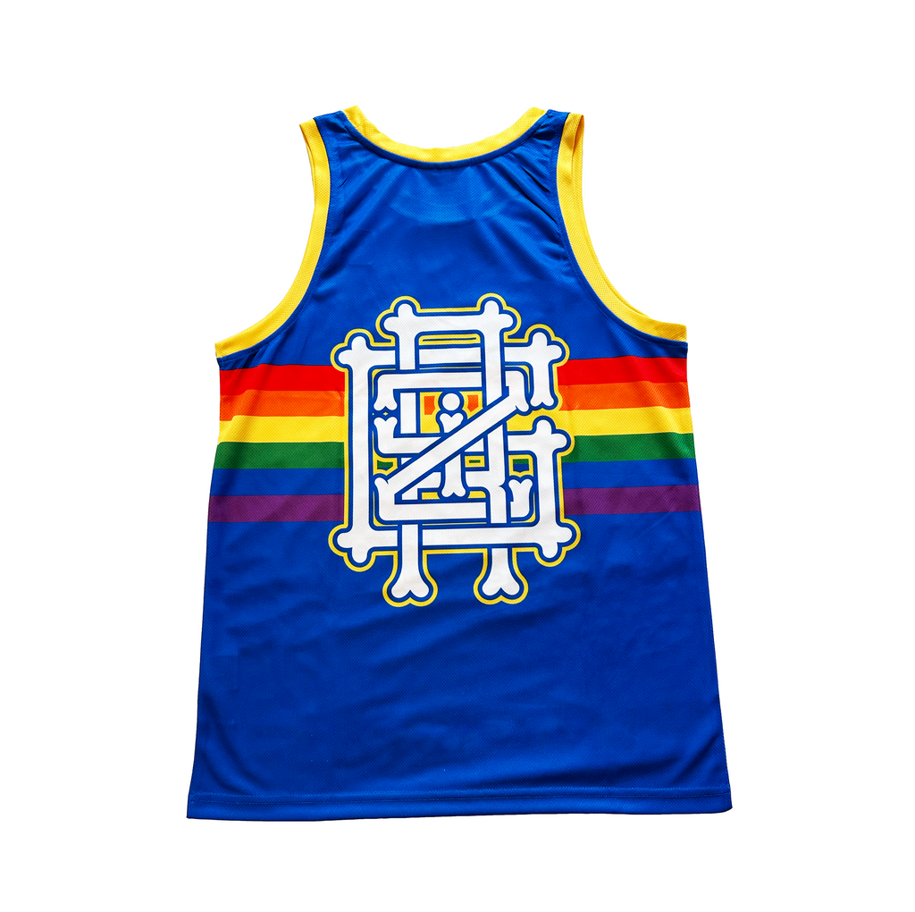 GRiZ "Nuggets" Edition Basketball Jersey in Blue