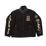 GRiZ "Sonic Sunshine" Polar Fleece Zip Jacket in Night Rainbow Colorway