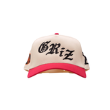 [Online Exclusive] GRiZ Detroit 10th Anniversary Snapback in Hockey Red/Natural