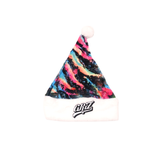 GRiZ Reverse Tie Dye Plush Santa Hat