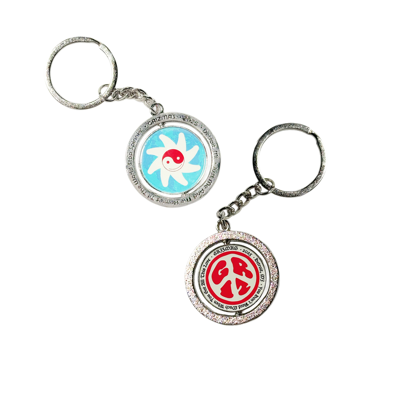 GRiZMXS 10th Anniversary Commemorative Spinner Keychain