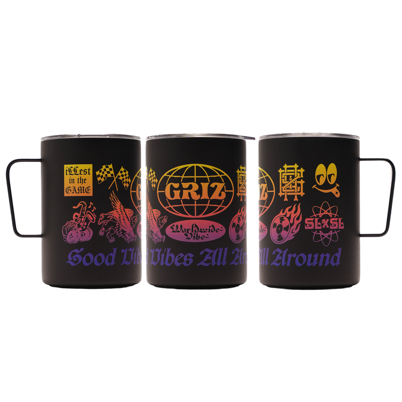 GRiZ x Miir® Brand "Good Vibes" Stainless Steel Travel Mug