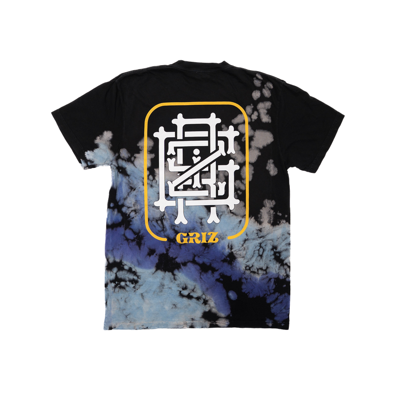 GRiZ "Making Rainbows" Tee in Inkblot Tie Dye