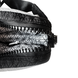 GRiZ Embroidered Cross Body Day Bag in Black