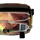 GRiZ Cross Body Day Bag in Irridescent Bones