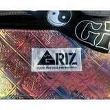 GRiZ Cross Body Day Bag in Irridescent Bones
