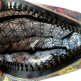 GRiZ Cross Body Day Bag in Irridescent Bones