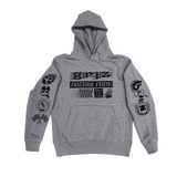 GRiZ Future Funk Pullover Hoodie in Light Heather