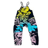 GRiZ Floral Warp Onesie Romper