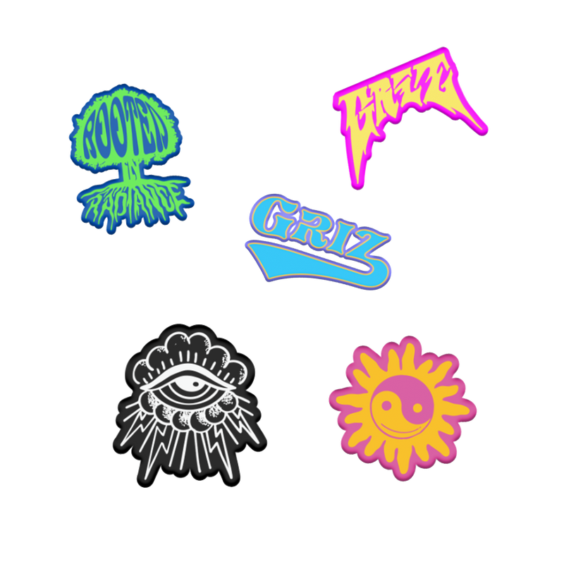 GRiZ V3 G-bitz 5-Pack Charms for your 🐊🐊's