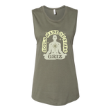 Souls Made of Stars Women's Sleeveless Top in Earth Green