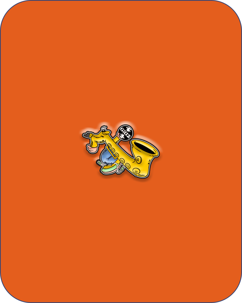 GRiZ Feeling Funky Enamel Pin