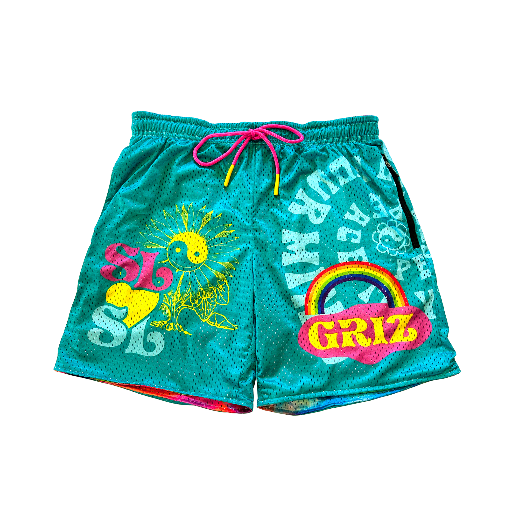 GRiZ Infra Rad Reversible Lounge Shorts