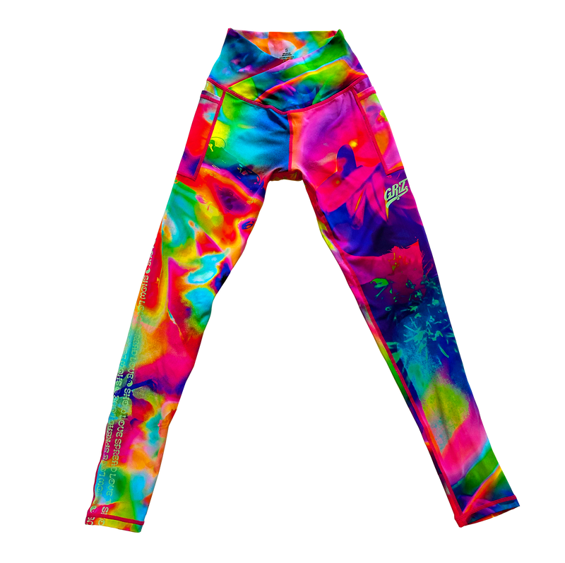 GRiZ Infra Rad Activewear Crossover Waist Leggings