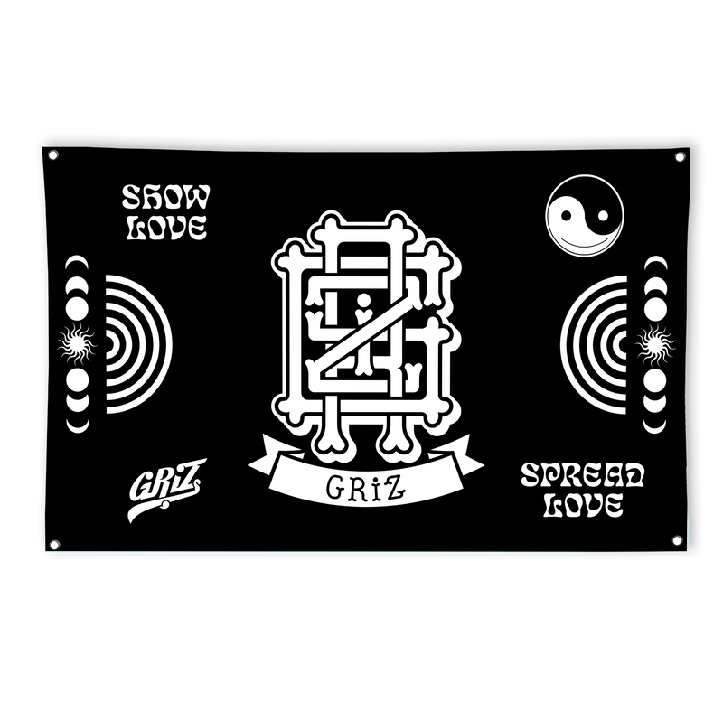 GRiZ Essentials V2 Bones Edition 2023 3' x 5' Flag