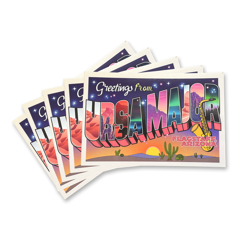 GRiZ Ursa Major Postcards 5-Pack!