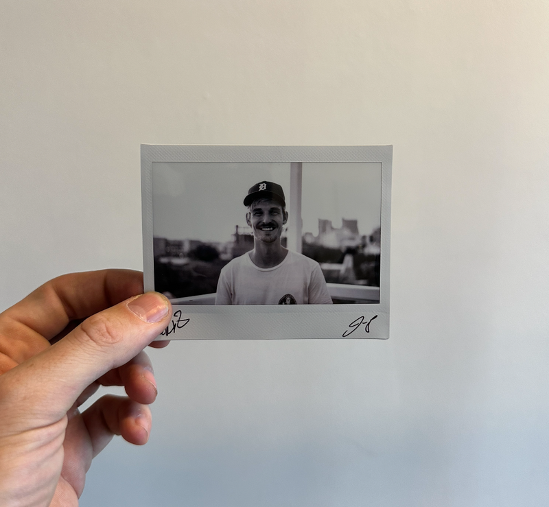 GRiZ x Jason Siegel Signed 096 Instant Photo - DENVER AUCTION 2023