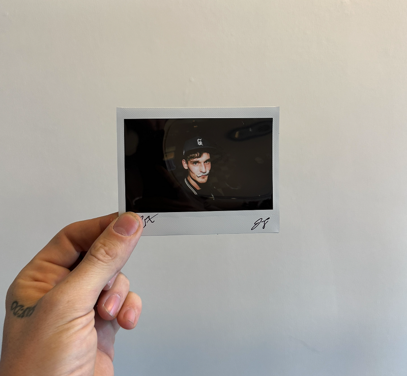 GRiZ x Jason Siegel Signed 099 Instant Photo - DENVER AUCTION 2023