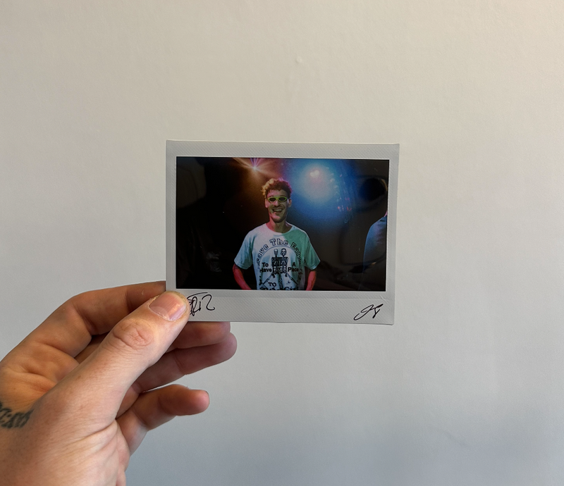 GRiZ x Jason Siegel Signed 101 Instant Photo - DENVER AUCTION 2023