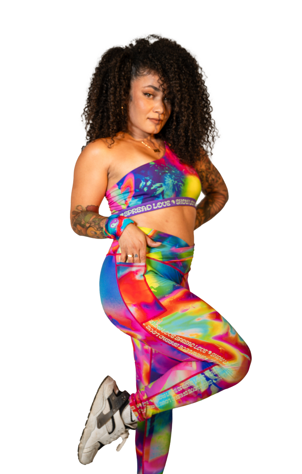 GRiZ Infra Rad Activewear Crossover Waist Leggings