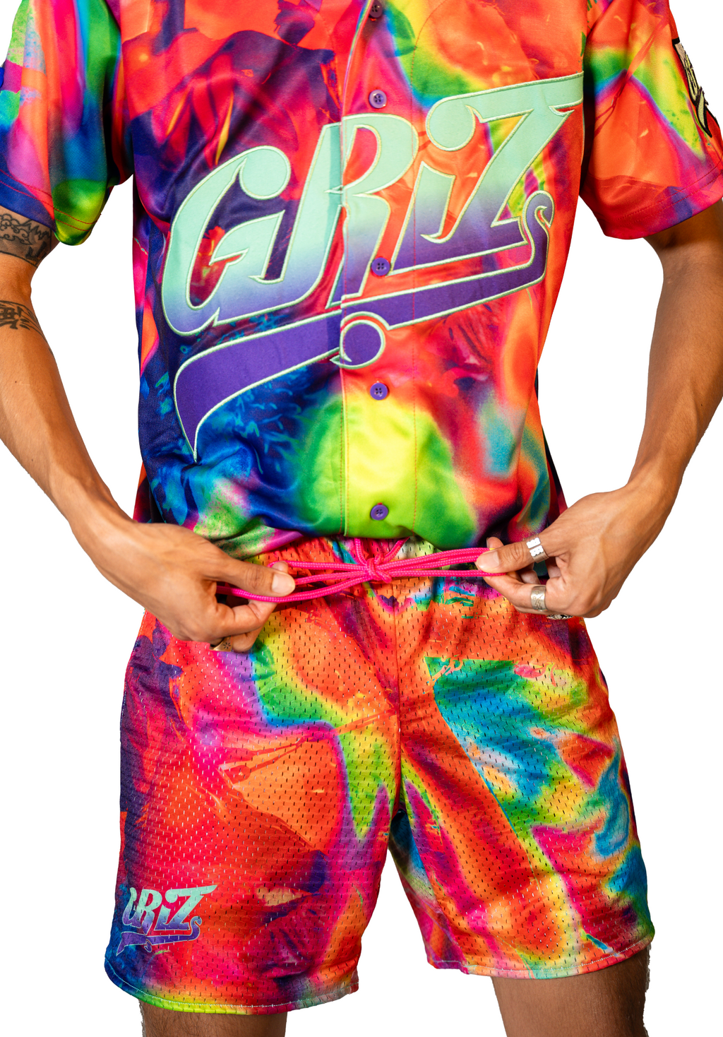 GRiZ Infra Rad Reversible Lounge Shorts