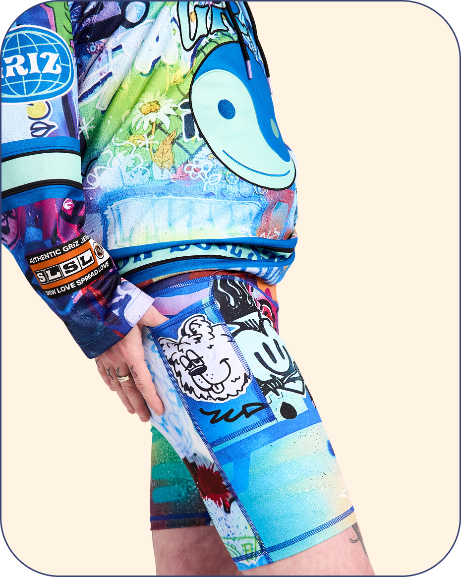 “Stay In Tune” Activewear Crossover Waist Bike Shorts