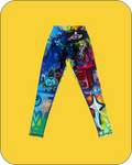 “Stay In Tune” Activewear Crossover Waist Leggings