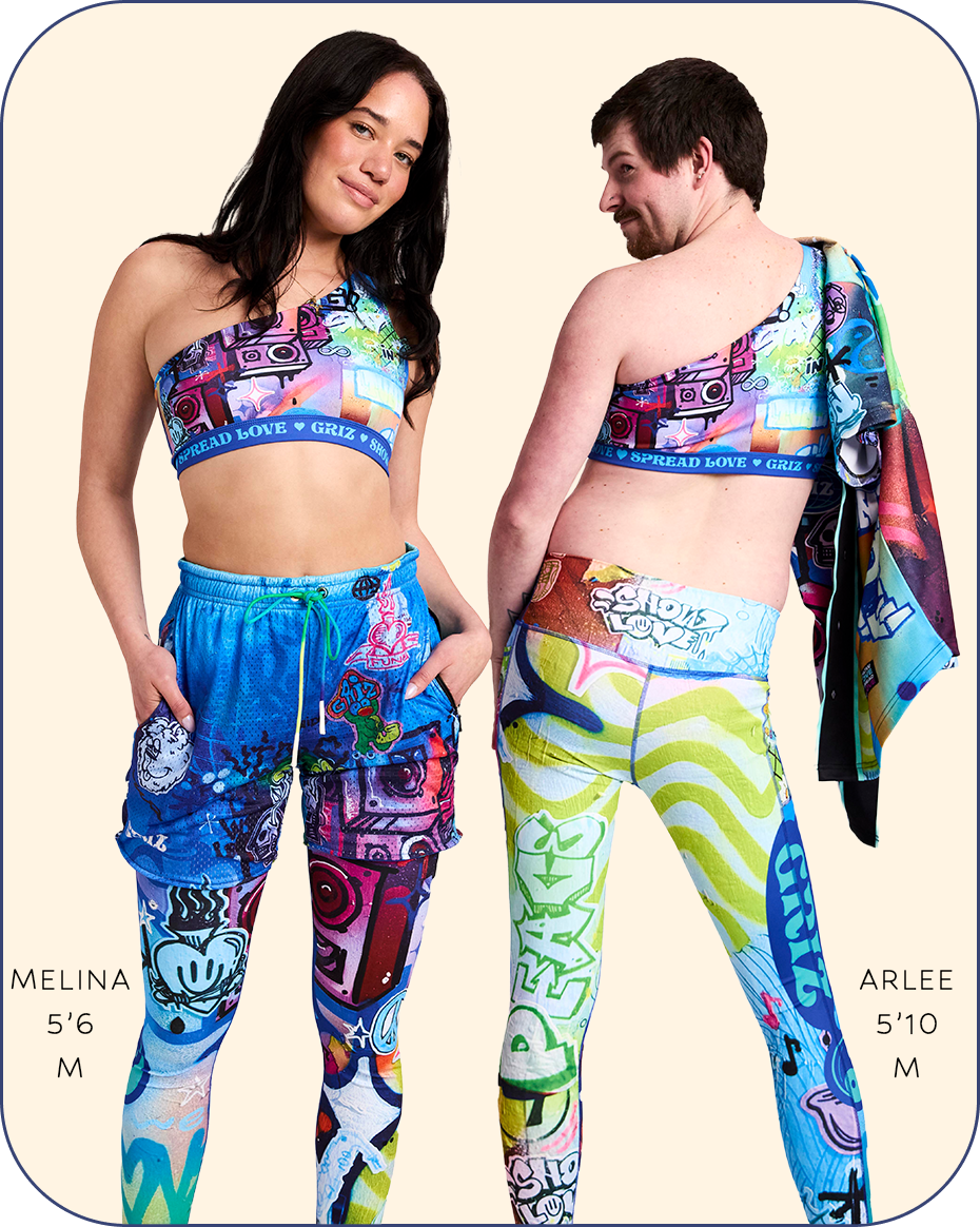 “Stay In Tune” Activewear One-shoulder Sports Bra