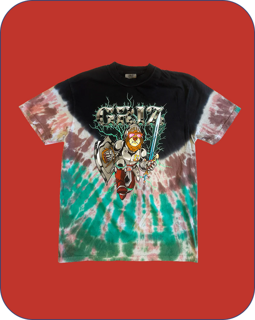 GRiZ Mr. B Armory Knight Tie Dye T-Shirt – GRiZ Official Merchandise